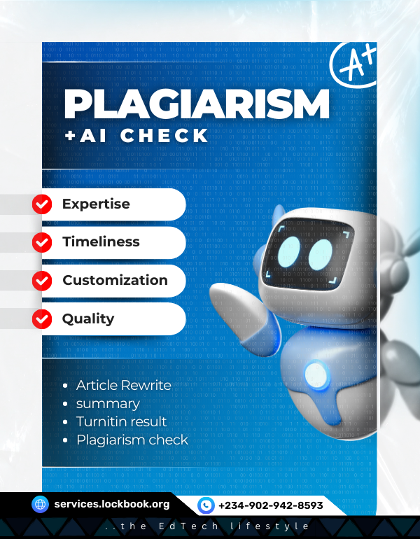 Plagiarism and AI Check
