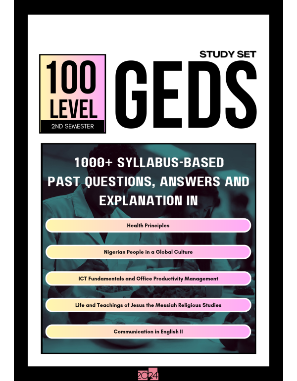 100.2 Level GEDs Study Set