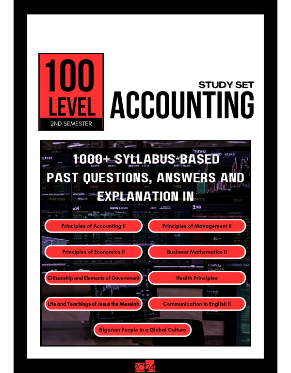 100.2 Accounting Study Set