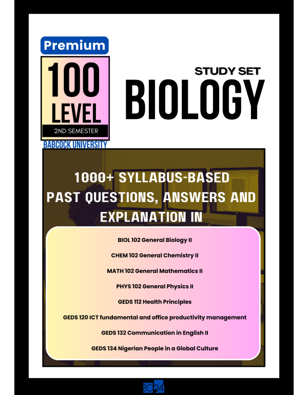 100.2 Biology Study Set