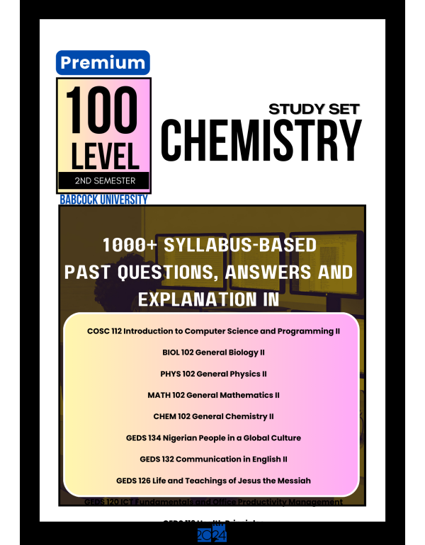 100.2 Chemistry Study Set