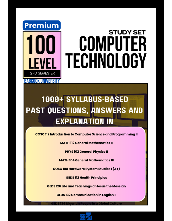 100.2 Computer Technology Study Set