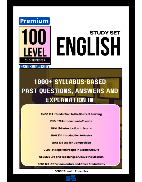100.2 English Study Set