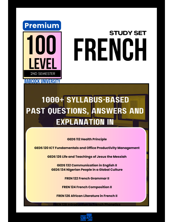 100.2 French Study Set