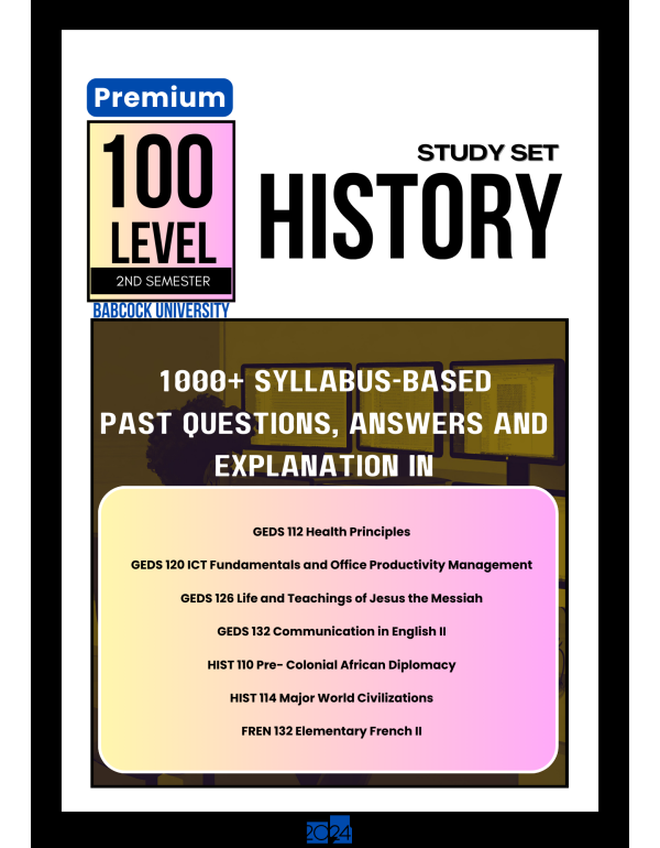 100.2 History Study Set