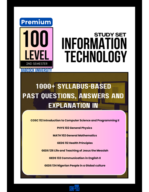100.2 Information Technology Study Set