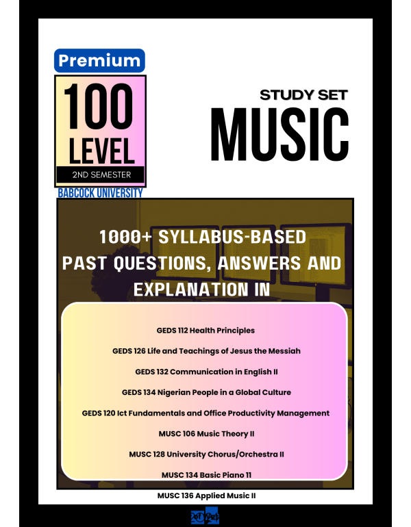 100.2 Music Study Set
