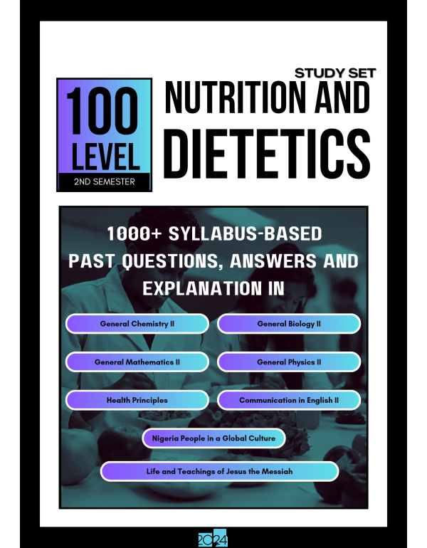 100.2 Nutrition and Dietetics Study Set