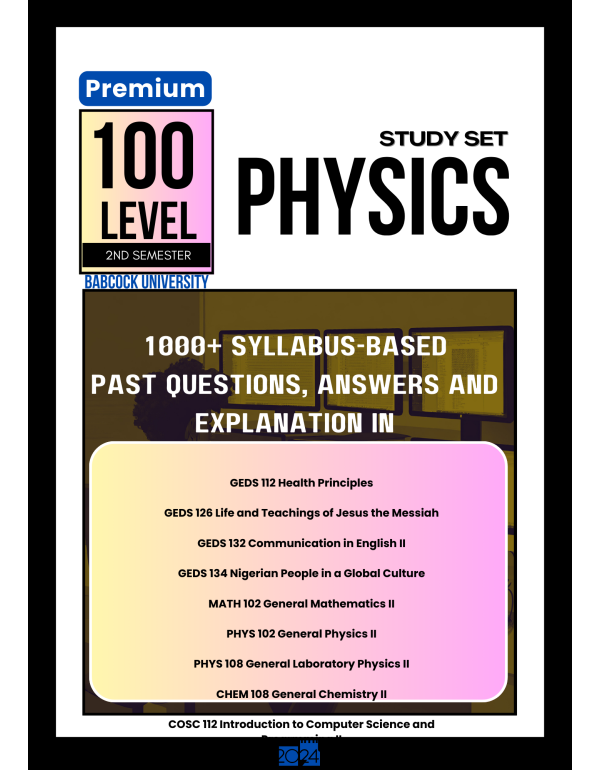 100.2 Physics Study Set