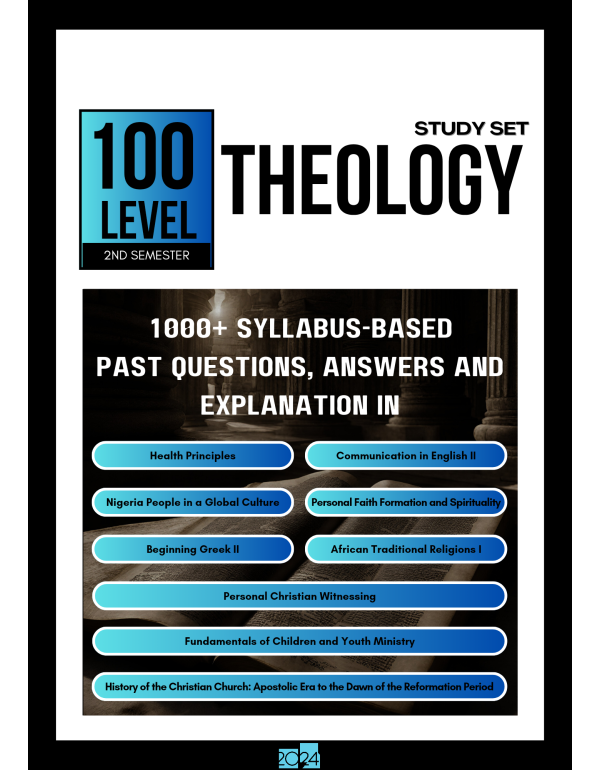 100.2 Theology Study Set