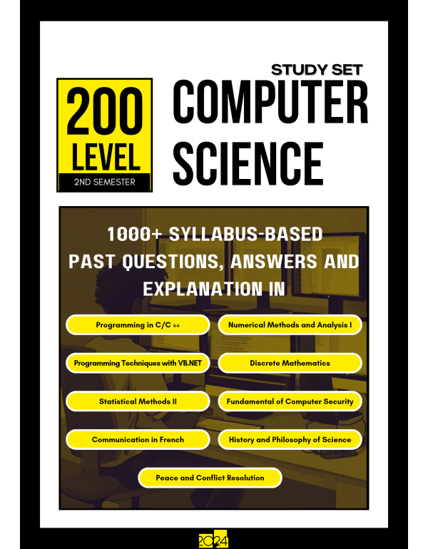 200.2 Computer Science Study Set