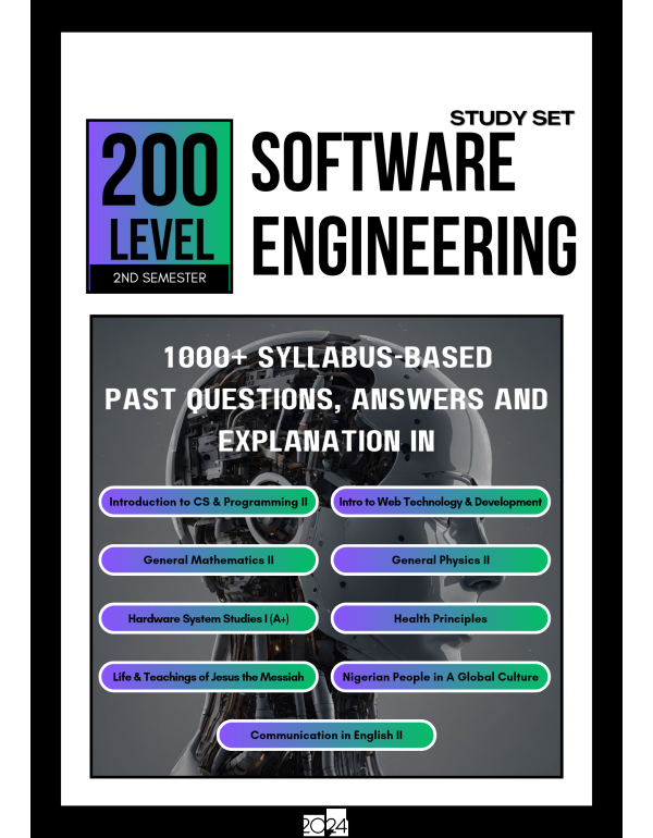 200.2 Software Engineering Study Set