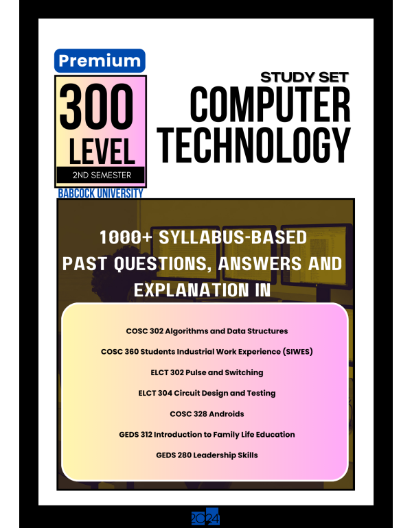300.2 Computer Technology Study Set
