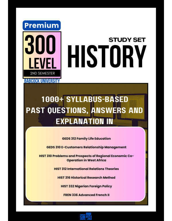 300.2 History Study Set