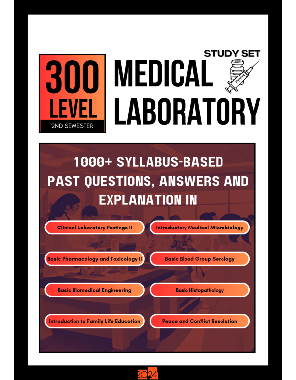 300.2 Medical Laboratory Study Set