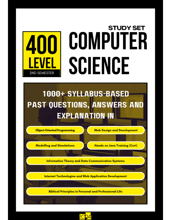 400.2 Computer Science Study Set