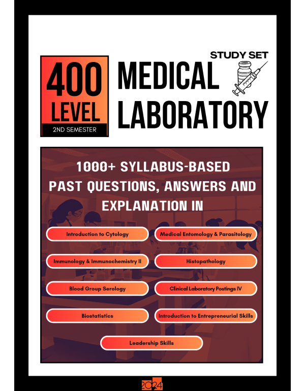 400.2 Medical Laboratory Study Set