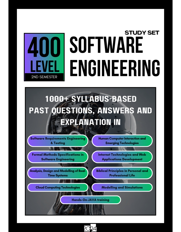 400.2 Software Engineering Study Set