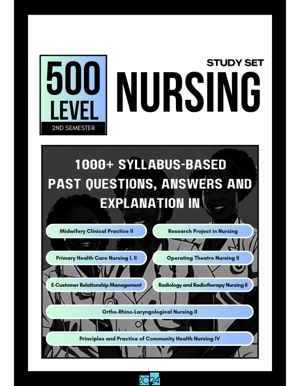 500.2 Nursing Study Set