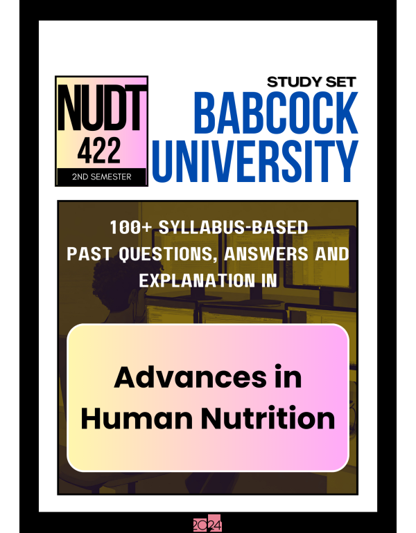 Advances in Human Nutrition Study Set