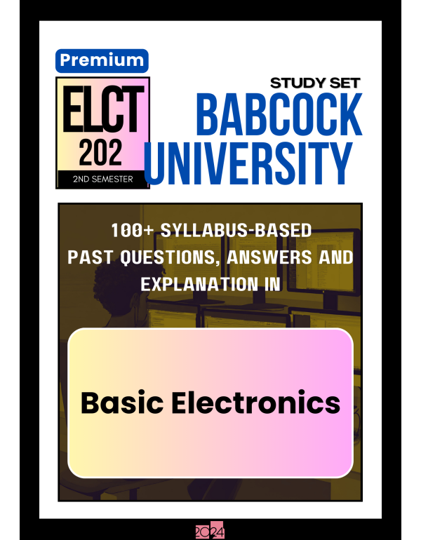 Basic Electronics Premium Study Set