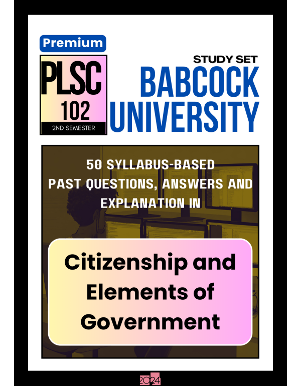 Citizenship and Elements of Government Premium Stu...