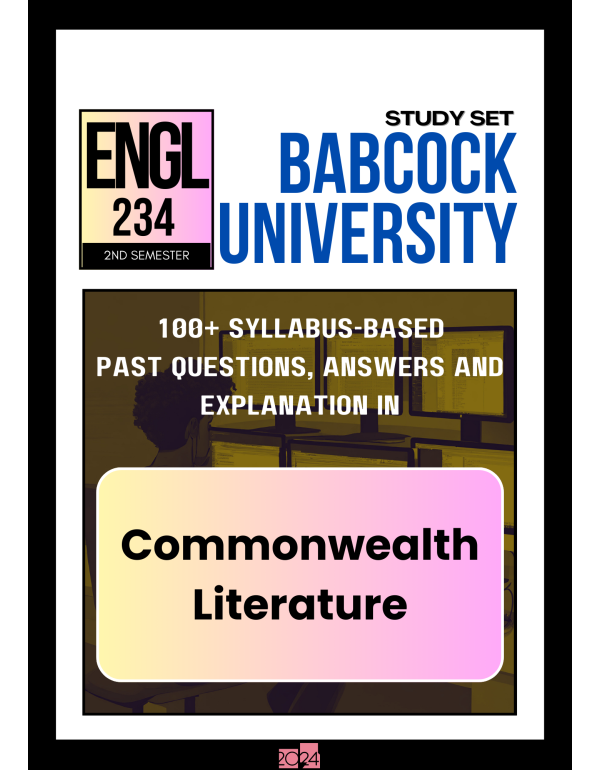 Commonwealth Literature Study Set