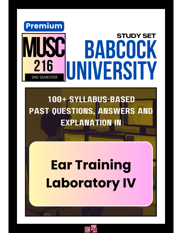 Ear Training Laboratory IV Premium Study Set