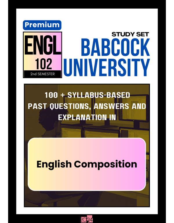 English Composition Premium Study Set