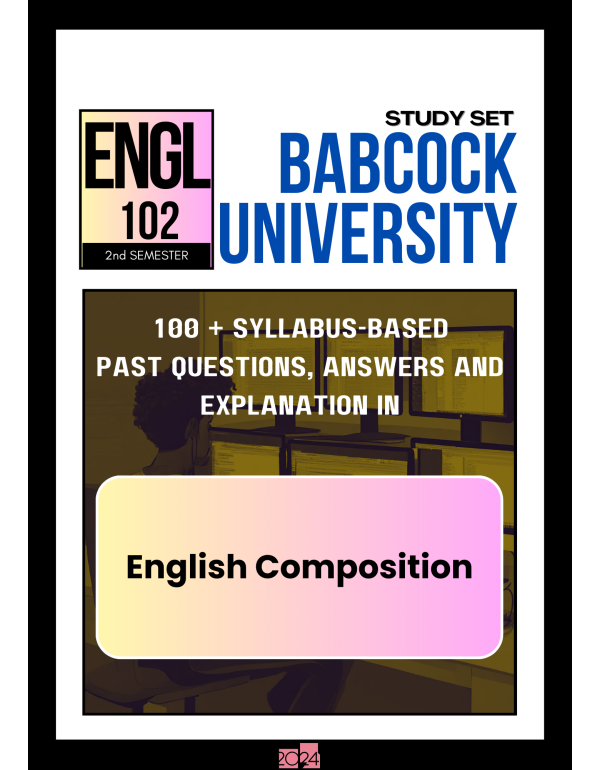 English Composition Study Set