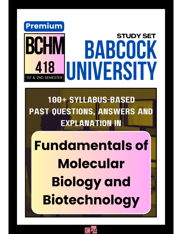 Fundamentals of Molecular Biology and Biotechnolog...