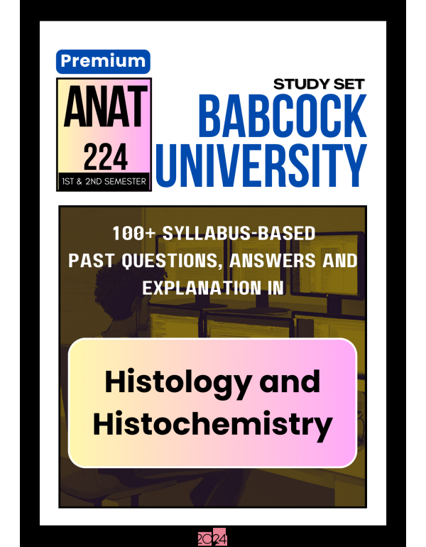 Histology and Histochemistry Premium Study Set