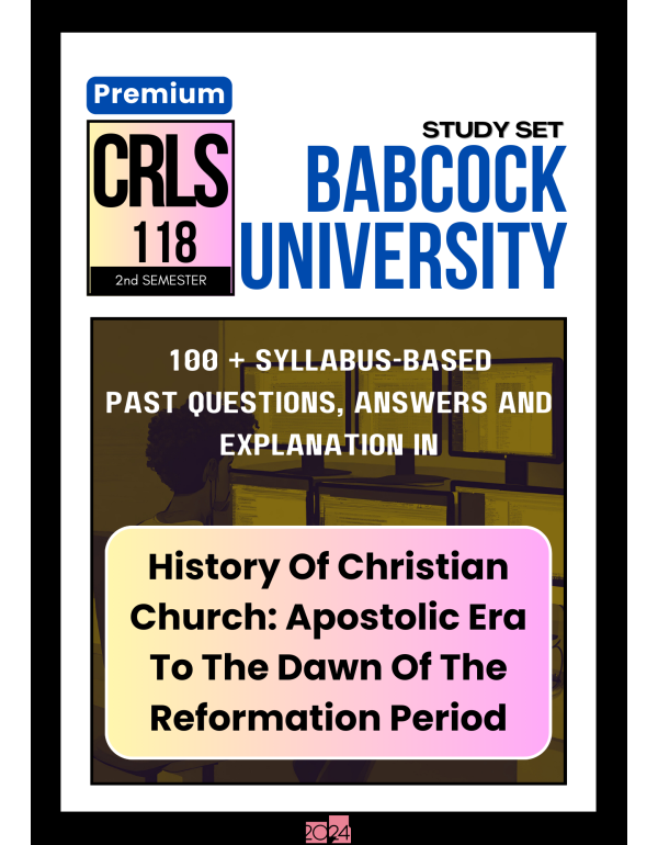 History Of Christian Church_ Apostolic Era To The ...
