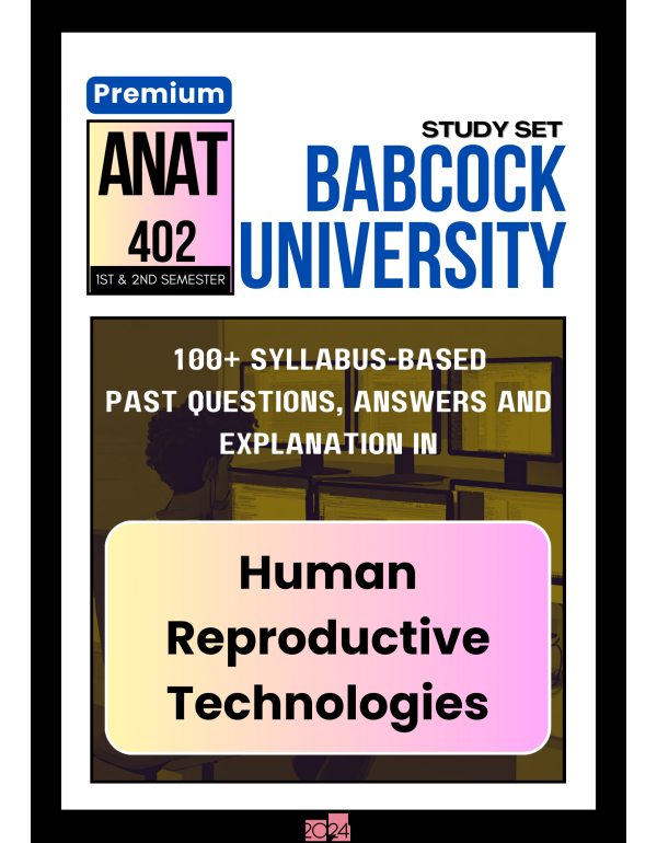 Human Reproductive Technologies Premium Study Set