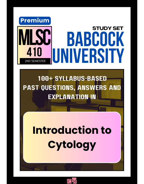 Introduction to Cytology Premium Study Set