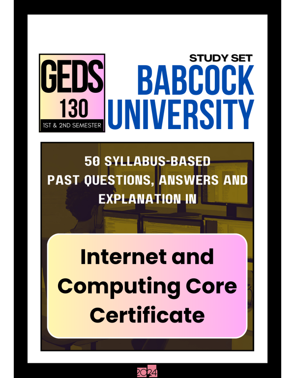 Internet and Computing Core Certificate Study Set
