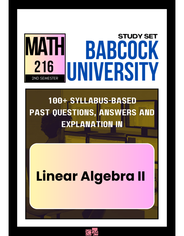 Linear Algebra II Study Set