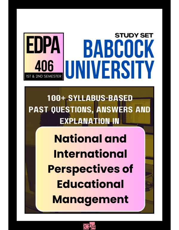 National and International Perspectives of Educati...