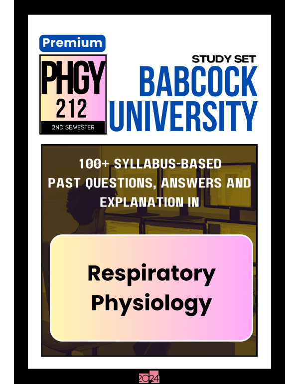Respiratory Physiology Premium Study Set