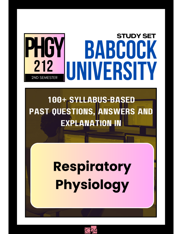 Respiratory Physiology Study Set
