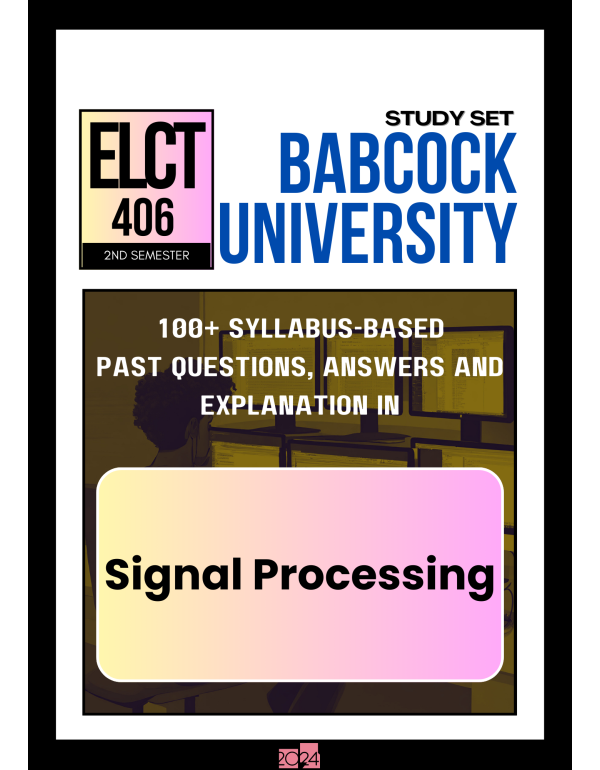Signal Processing Study Set