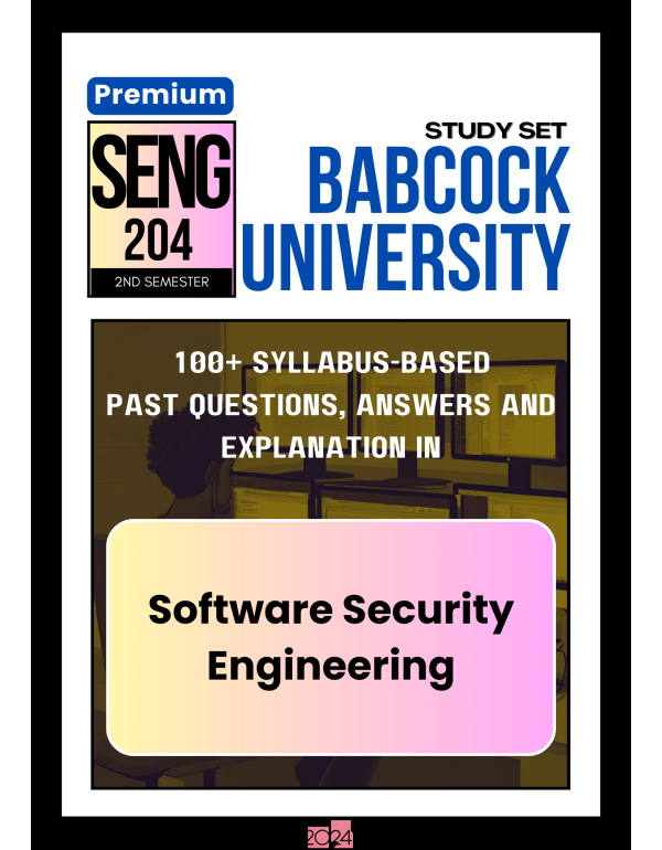 Software Security Engineering Premium Study Set