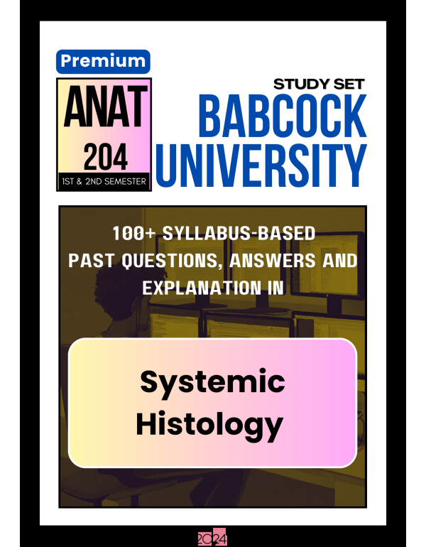 Systemic Histology Premium Study Set
