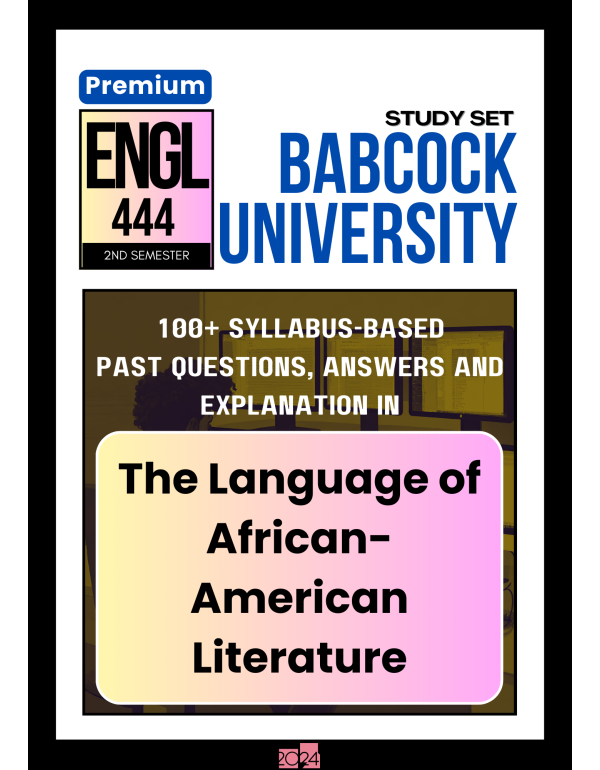 The Language of African-American Literature Premiu...