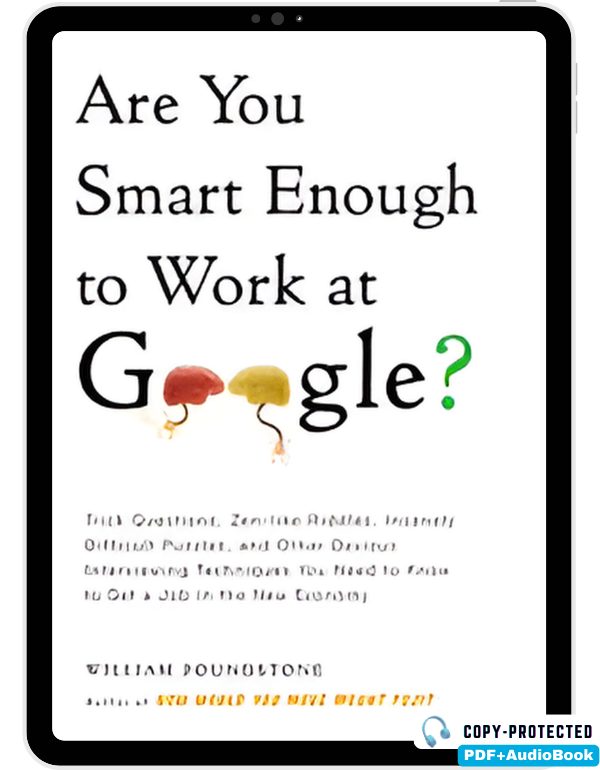 Are You Smart Enough to Work at Google