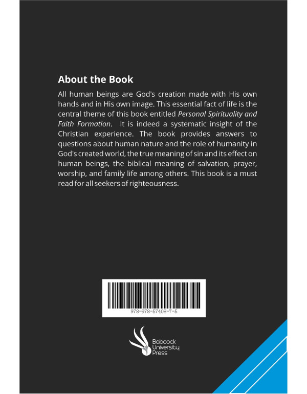 Personal Spirituality and Faith Formation